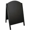 Olympia Kundenstopper Tafel Metall schwarz, Schreibfläche: 60 x 90cm