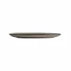 Olympia Mineral blattförmige Teller 30,5 x 14,5cm, Porzellan (6 Stück)