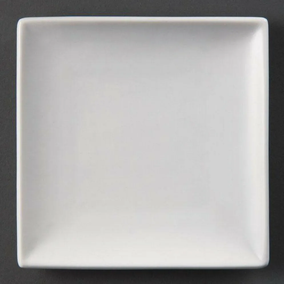 Olympia quadratische Teller 14 x 14cm (12 Stück)