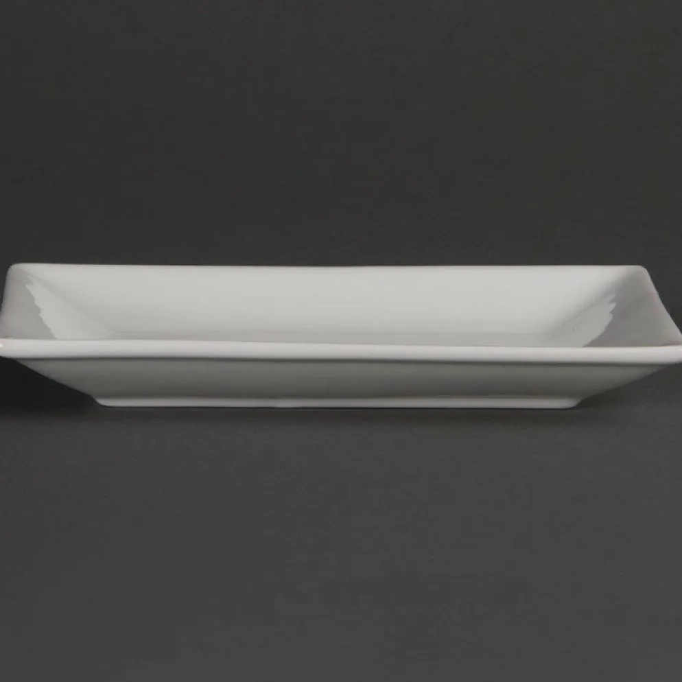 Olympia rechteckige Servierplatte 20cm (6 Stück)