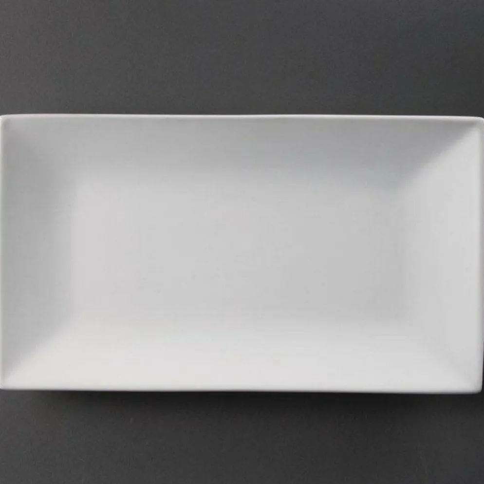 Olympia rechteckige Servierplatte 31cm (2 Stück)