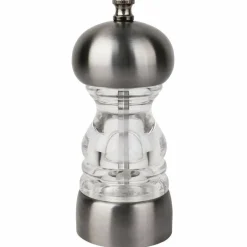 Olympia Salz- und Pfeffermühle Acryl und Edelstahl 13,5cm