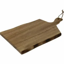 Olympia Servierbrett Akazienholz Wellenform 30,5 x 21,5cm