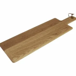 Olympia Servierbrett Eichenholz mit Griff 35 x 26cm