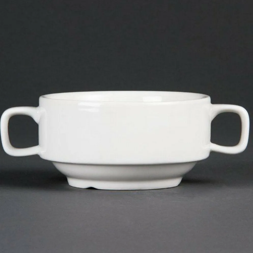 Olympia stapelbare Suppentasse 42cl (6 Stück)