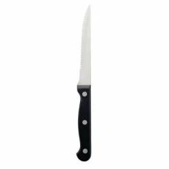 Olympia Steakmesser mit schwarzem Griff 21,5cm (12 Stück)