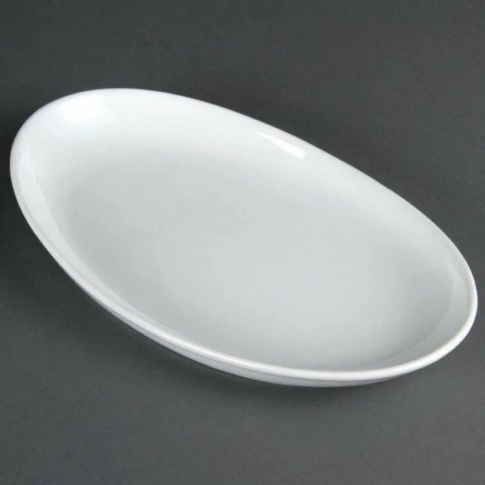 Olympia tiefe ovale Schale 36,5cm (2 Stück)