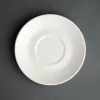 Olympia Untertasse weiß (12 Stück)