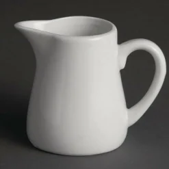 Olympia Whiteware Milchkännchen mit Henkel 21cl. 6 Stück