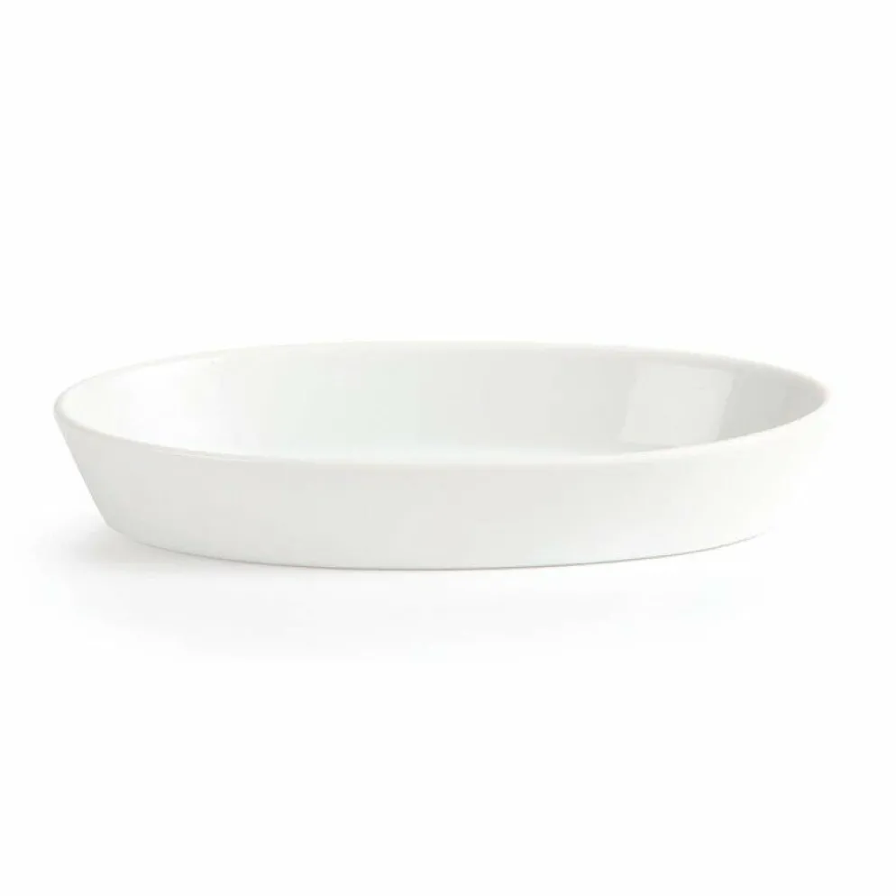 Olympia Whiteware ovale Auflaufformen 19,5 x 11cm (6 Stück)