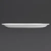 Olympia Whiteware ovale Servierteller 29,5cm (6 Stück)