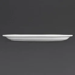Olympia Whiteware ovale Servierteller 29,5cm (6 Stück)