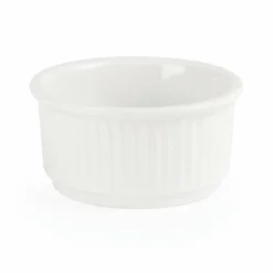 Olympia Whiteware stapelbare Auflaufförmchen 8,5cm