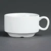 Olympia Whiteware stapelbare Espressotasse 9cl (12 Stück)