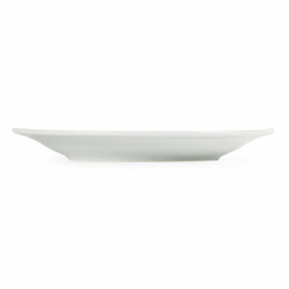 Olympia Whiteware Teller mit breitem Rand 16,5cm (12 Stück)