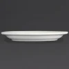 Olympia Whiteware Teller mit schmalem Rand 23cm (12 Stück)