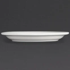 Olympia Whiteware Teller mit schmalem Rand 20cm (12 Stück)
