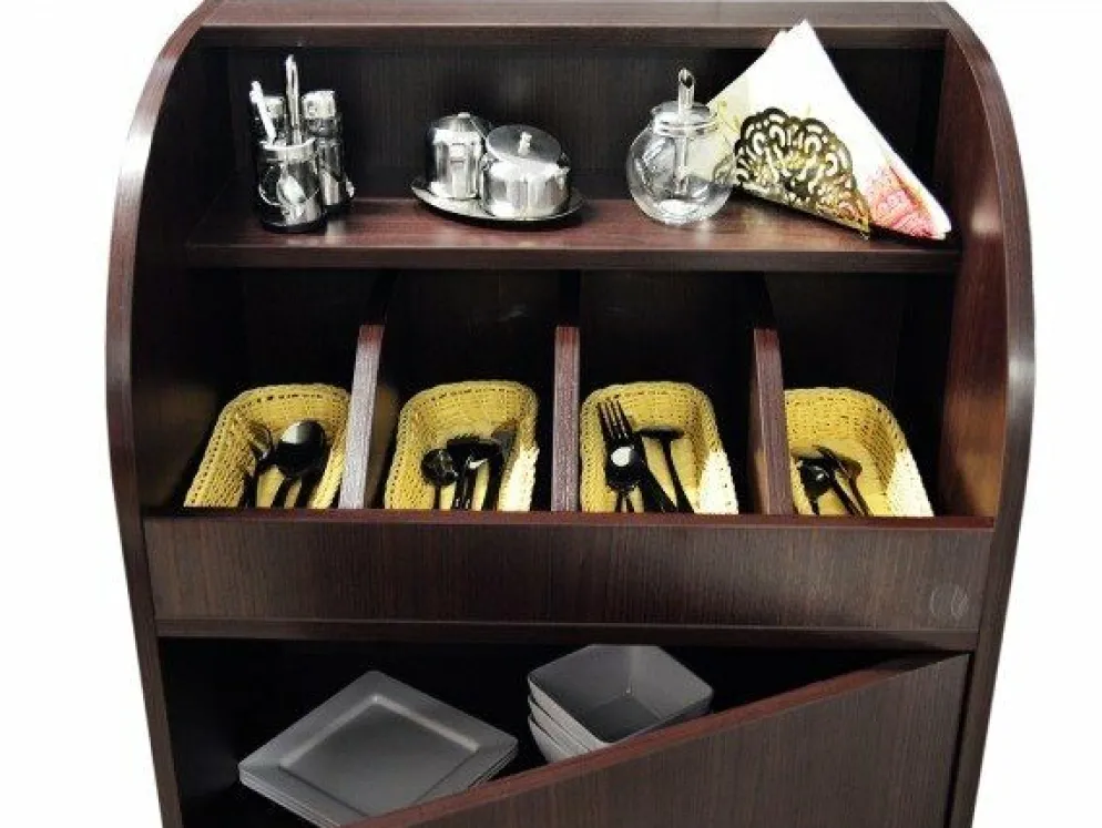 ONESSO Besteckschrank 60 Wenge mit Soft-Close-Tür