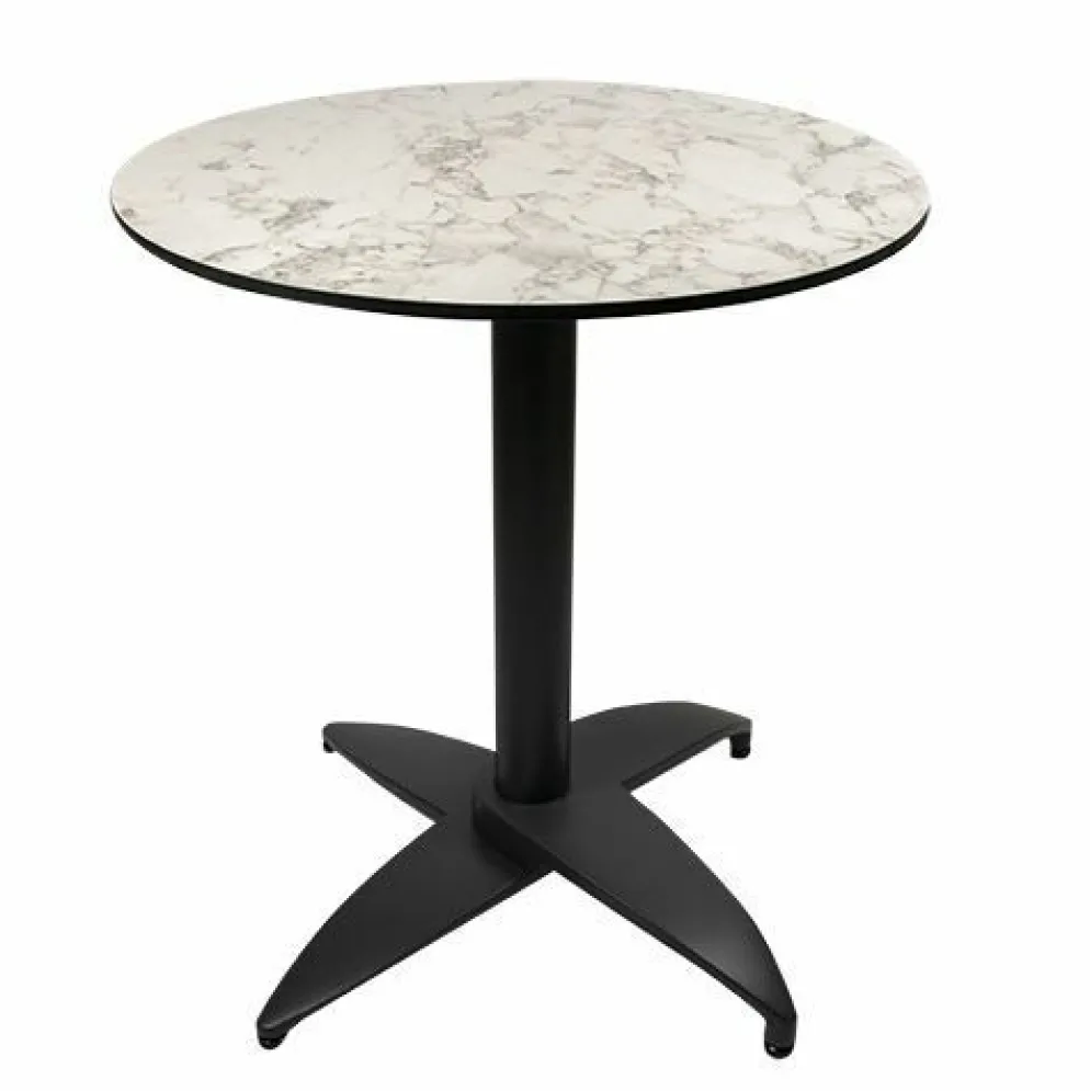 ONESSO HPL Pro Tischplatte Marmara rund 70 cm