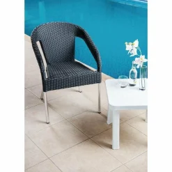 Outdoor Stuhl KRISTA 360ST-A Schwarz
