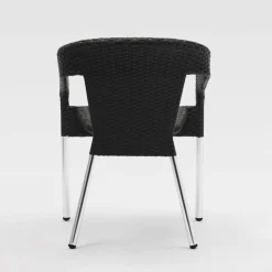 Outdoor Stuhl KRISTA 360ST-A Schwarz