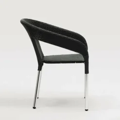 Outdoor Stuhl KRISTA 360ST-A Schwarz