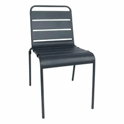 Outdoor Stuhl KRISTA 210ST Grau, Metall