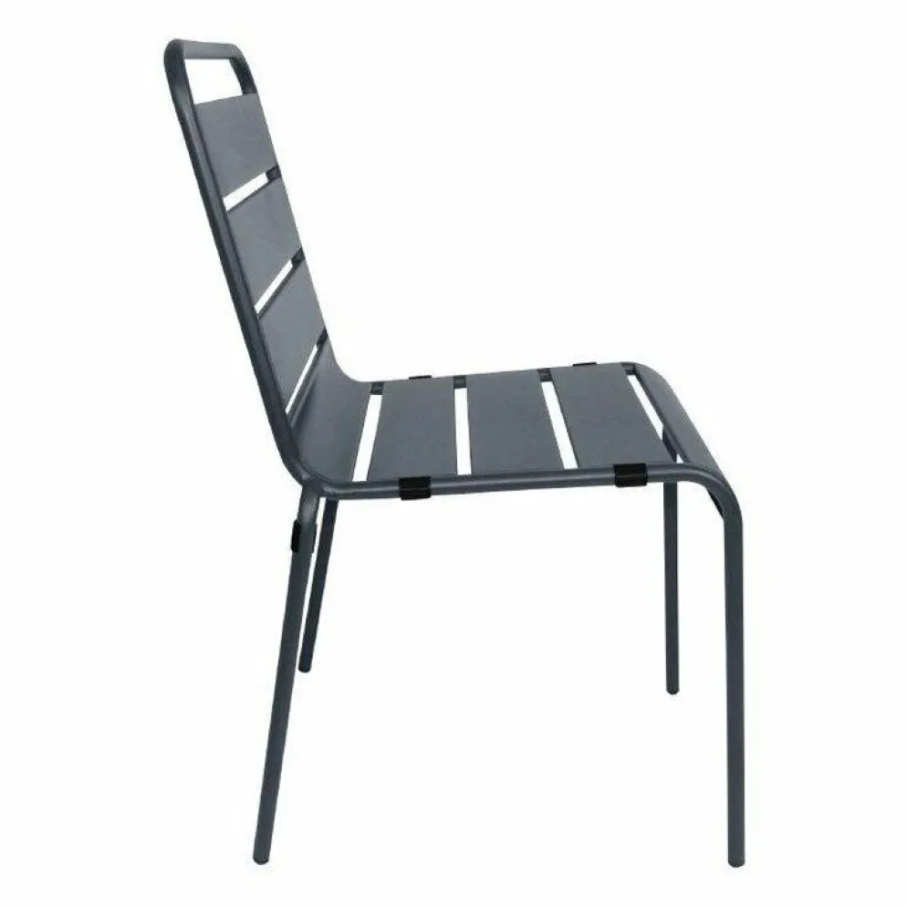 Outdoor Stuhl KRISTA 210ST Grau, Metall