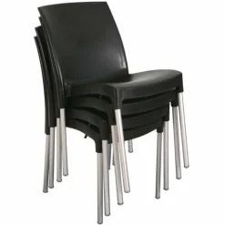 Outdoor Stuhl KRISTA 180ST Schwarz