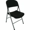 Outdoor Stuhl KRISTA 200ST Schwarz, Klappbar