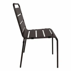 Outdoor Stuhl KRISTA 210ST Schwarz, Metall
