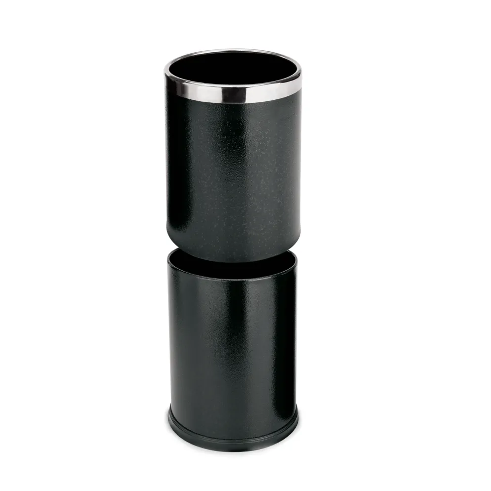 Papierkorb, Ø 22 cm, Höhe 31 cm, schwarz