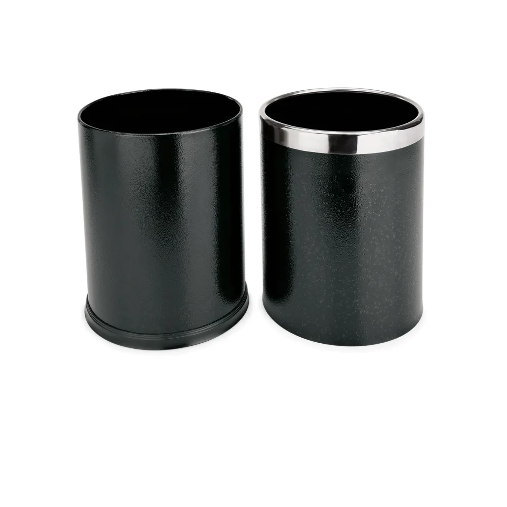 Papierkorb, Ø 22 cm, Höhe 31 cm, schwarz