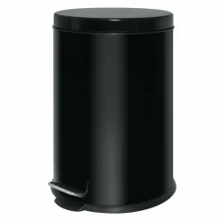 Pedaleimer schwarz 20L, 44,8(H) x 29,3(Ø)cm
