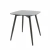 Pedro Terrassentisch Wenge-Schwarz Ceramic