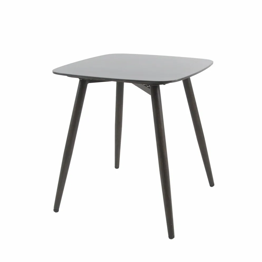 Pedro Terrassentisch Wenge-Schwarz Ceramic