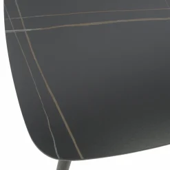 Pedro Terrassentisch Wenge-Schwarz Ceramic