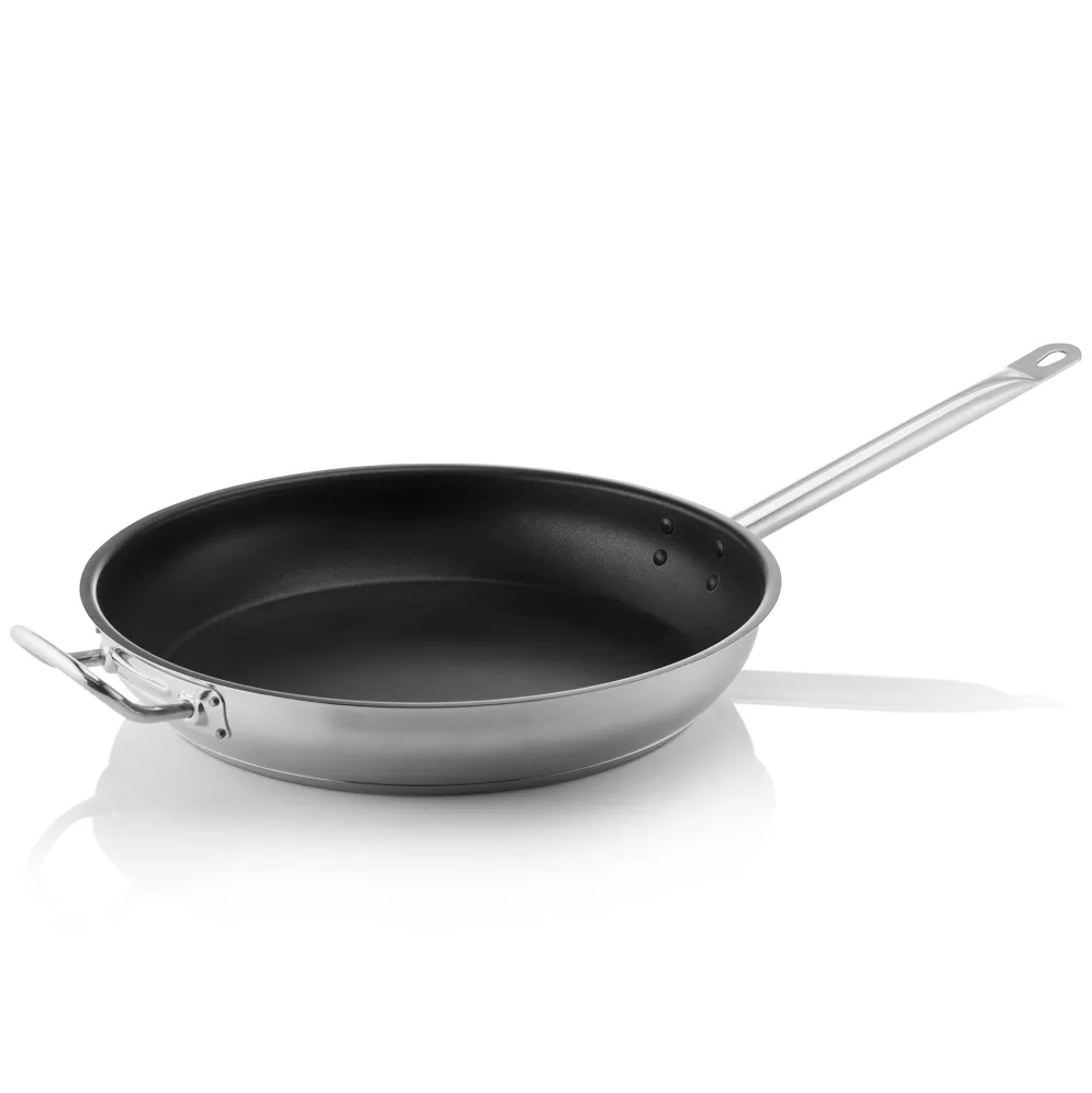 Pfanne mit Antihaft-Beschichtung CHEFPROOF, Ø 36 cm, Chromnickelstahl 18/10