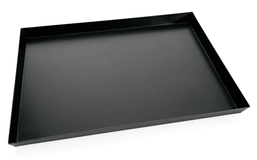 Pizzablech 50x50x3cm Blaublech