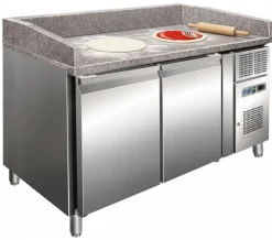 Pizzakühltisch 2600, 1510x800x1000 mm - EN 600x400