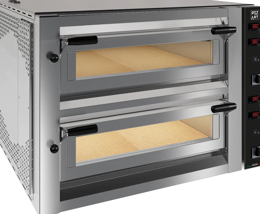 Pizzaofen Master 6+6 für 12 Pizzen ø-35cm elektro