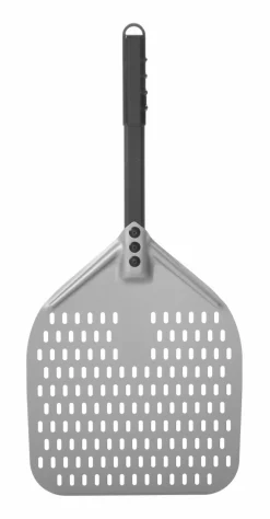 Pizzaschaufel gelocht Al Hitzerest. Griff 355x710 mm