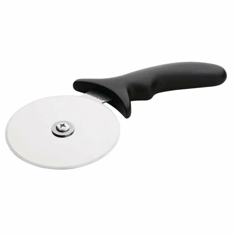 Pizzaschneider schwarz, Ø 10 cm, Edelstahl/ABS