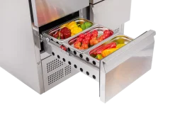 Pizzatisch Belegstation KBS 264, 4 Schubladen