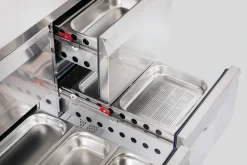 Pizzatisch Belegstation KBS 264, 4 Schubladen