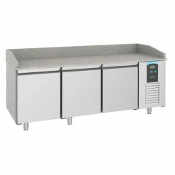 Pizzatisch ProLine mit 3 Türen 615 L, Breite 2100mm