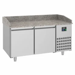 Pizzatisch Pro Line – 2 Türen, 380 Liter, Breite 1550mm