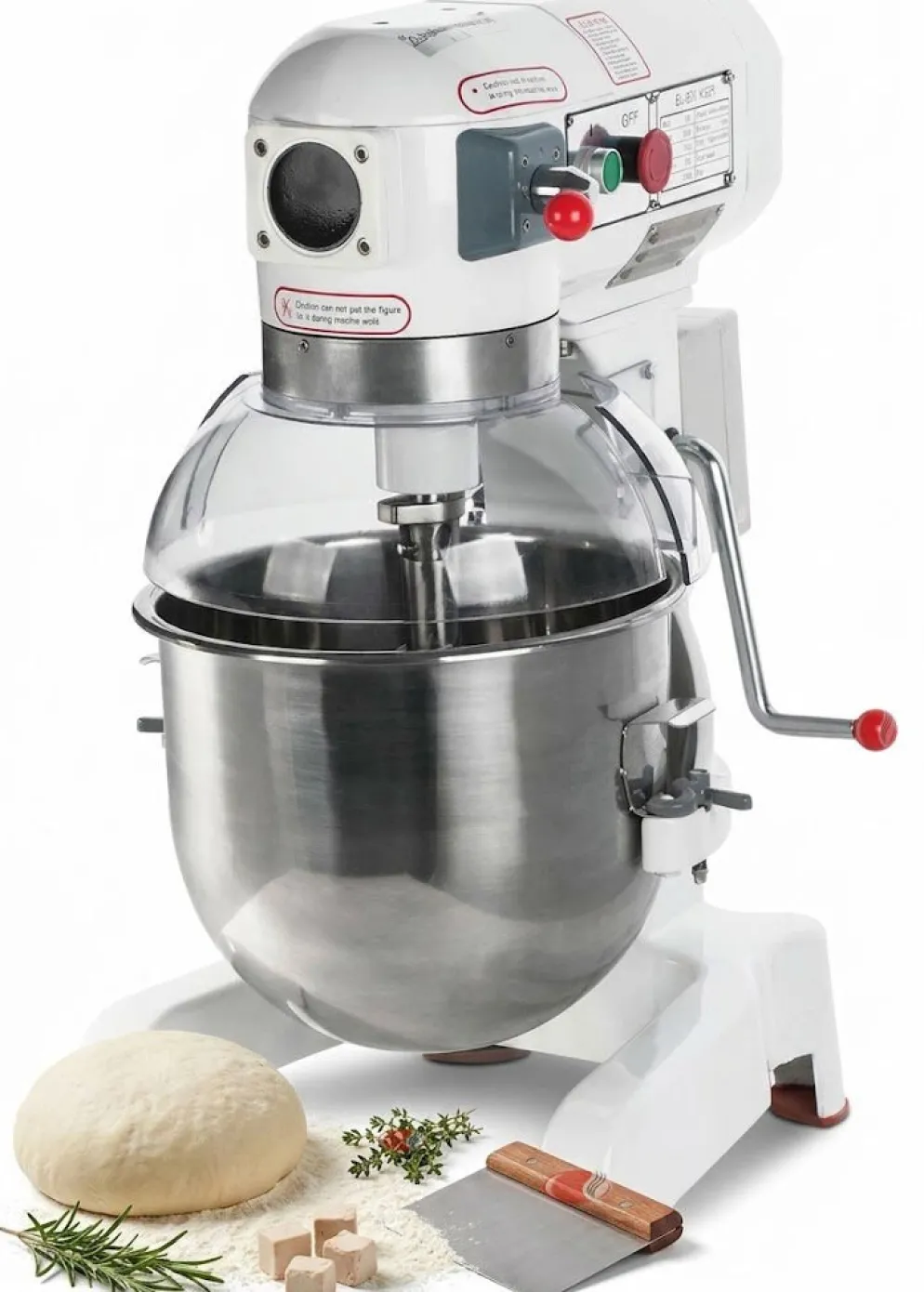 Planetenmixer 20 Liter, 113/168/400 UpM, 470 x 430 x 785 mm