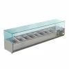 POLAR Aufsatzkühlvitrine für 8x GN1/3, 1800mm