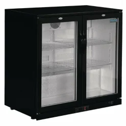 POLAR Barkühlschrank mit 2 Klapptüren 208L